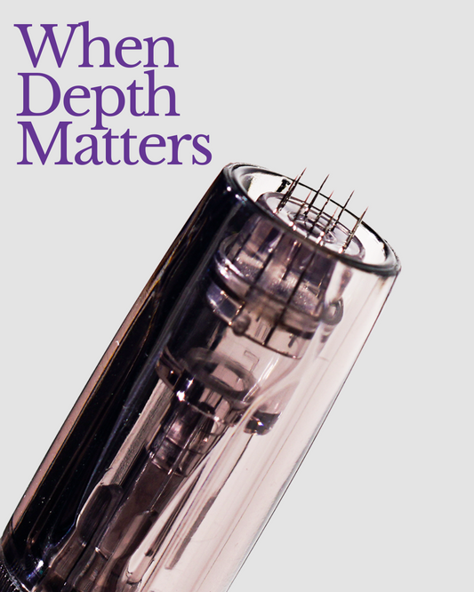 Why Depth Matters in Microneedling – And Why It’s Great for All Skin Types