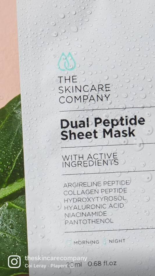Dual Peptide Sheet Mask 20ml
